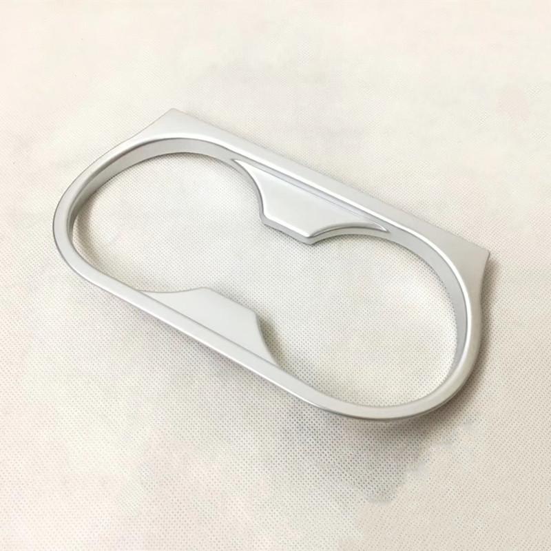 For Mitsubishi Outlander PHEV 2018 2017 2016 2015 2014 Car Console Water Cup Holder Trim Frame Cover Sticker Interior Decoration