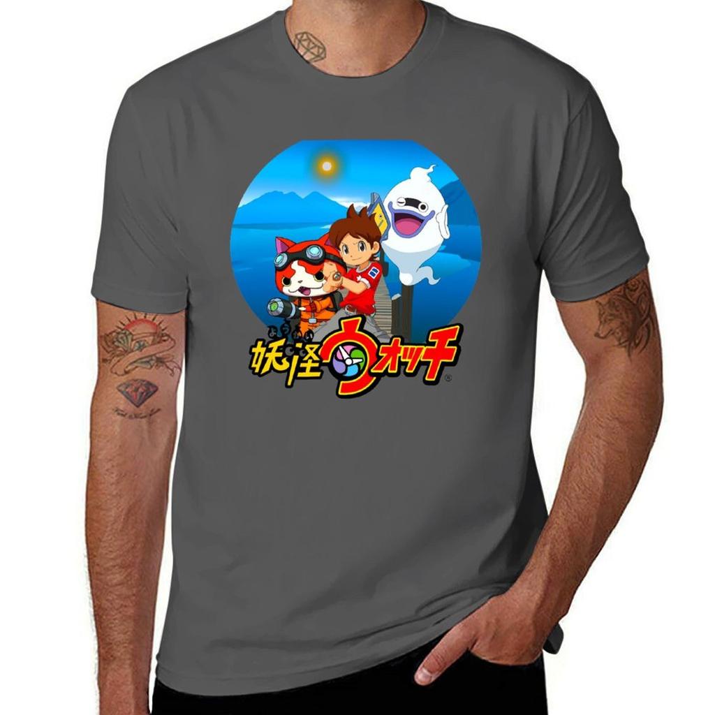 Yokaiwatch TShirt Basic Short Sleeve TShirt for Men