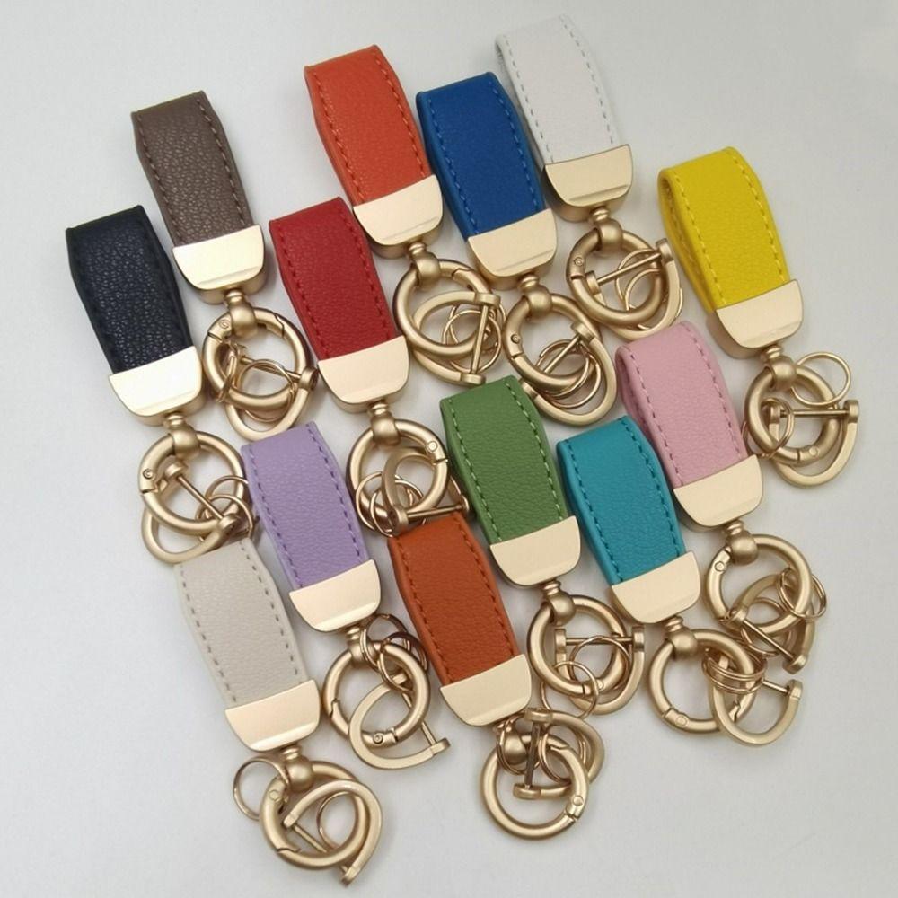 with Zinc Alloy Ring Car Key Chains Heavy Duty Metal Key Fob Fashion Car Keychain  Men and Women