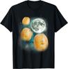 Potato Moon Space Galaxy Farm Vegetable Enthusiast Graphic Tee Shirt Men Casual