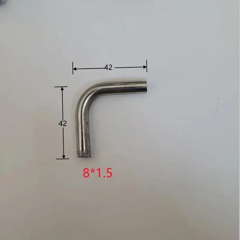 304 Stainless Sanitary 45 Degree 90 Degree Elbow Lengthen Seamless Pipe Welding Pipe Fitting