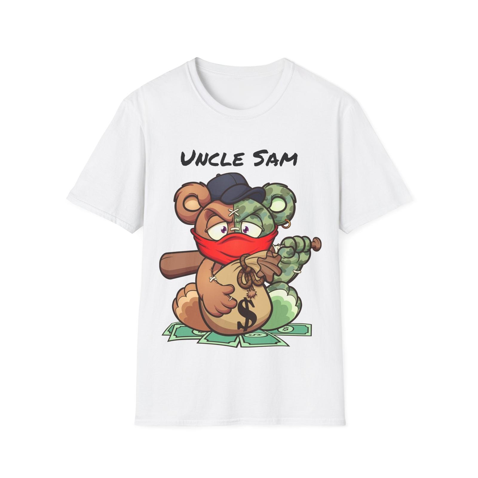 Uncle Sam - Unisex Softstyle T-Shirt S разноцветный