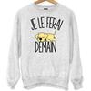 Sweat Unisexe - Labrador - Humour Drôle - Manches Longues - Col Classique