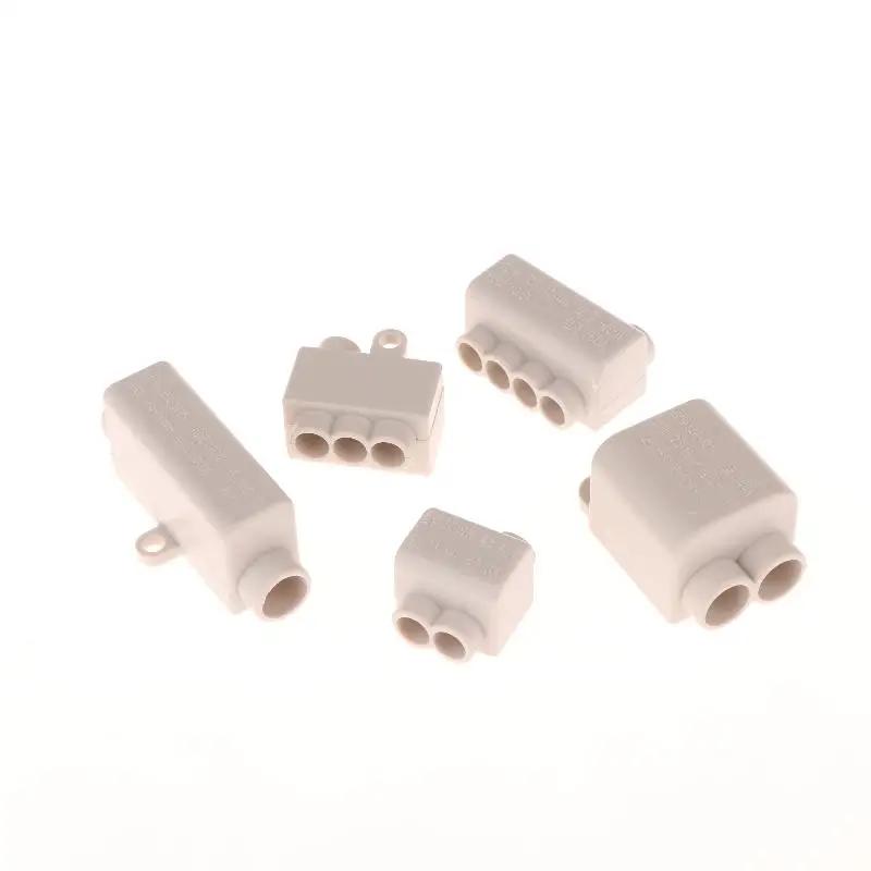 1/3PCS Screw Wiring Terminal Block High Power 1 In Multiple Out Cable Splicing 60A/400V 1-6mm2 Wire Connector
