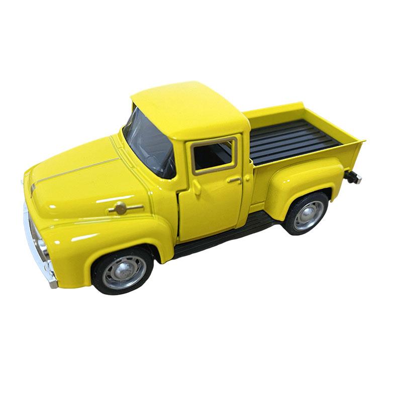 

Модель автомобиля Пикап Инерционный Двухдверный Транспорт Игрушка Металл Интерактивные Игры Детский Подарок Yellow