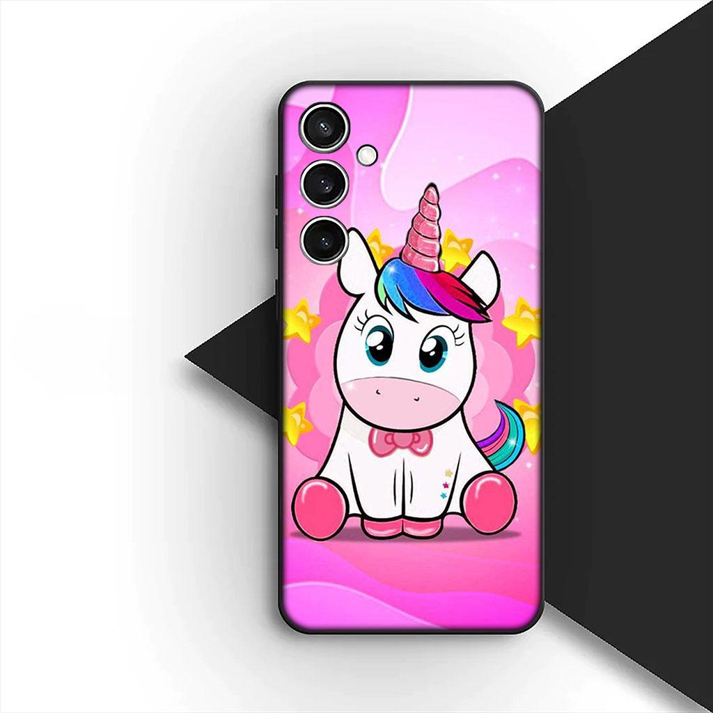 Comics Unicorn Horse Rainbow Phone Cover for Motorola Moto G55 G45 G75 G85 G13 Edge 50 30 Fusion 40 NEO Ultra Pro Soft Case