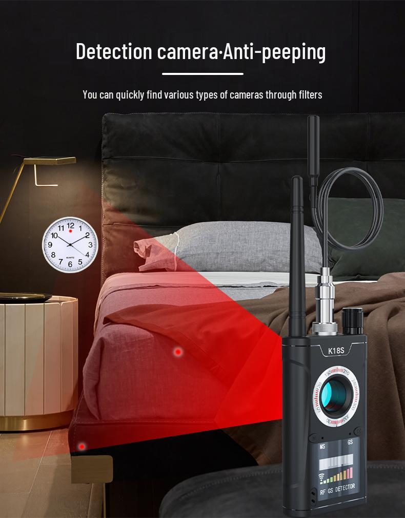 K18S Multi-Function Privacy Protector: Anti-Spy, Anti-Eavesdropping, Anti-Monitoring, GPS Anti-Positioning Detector.