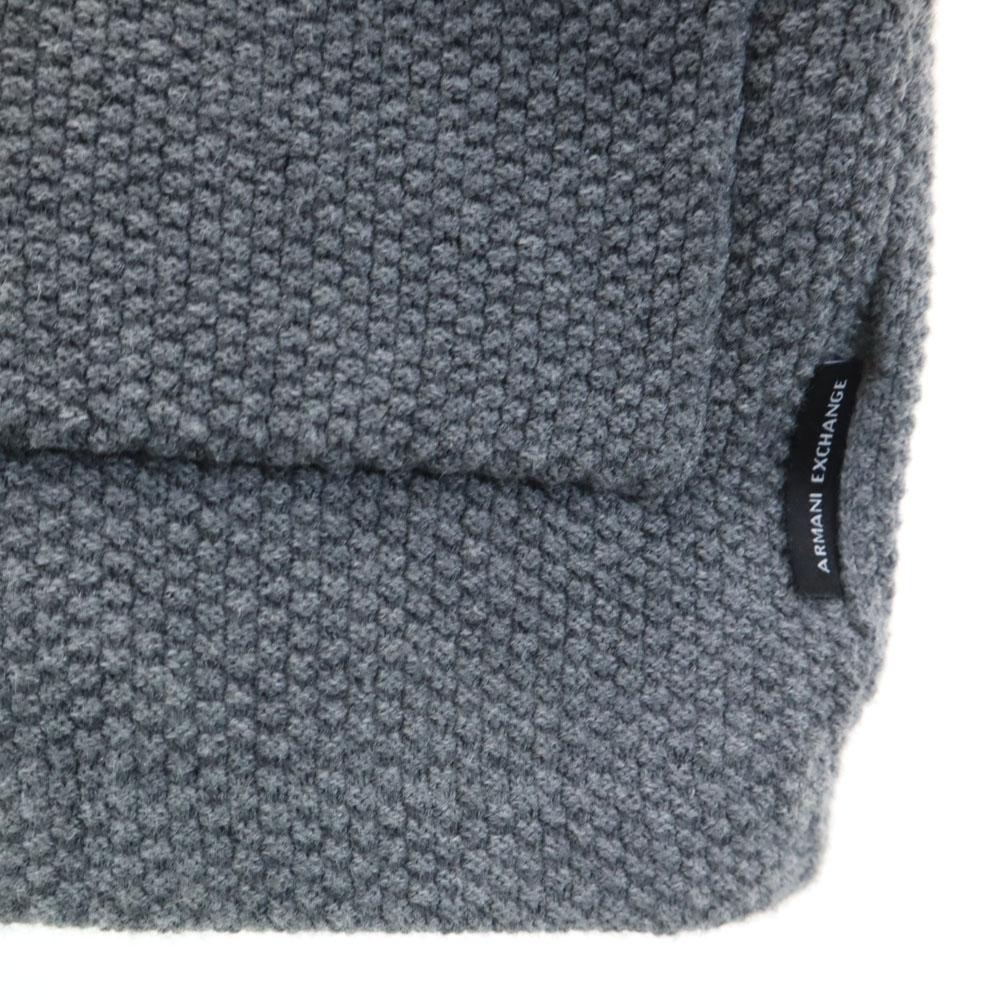 Armani Exchange Long Sleeve Knit Cardigan M Gray Men's Used