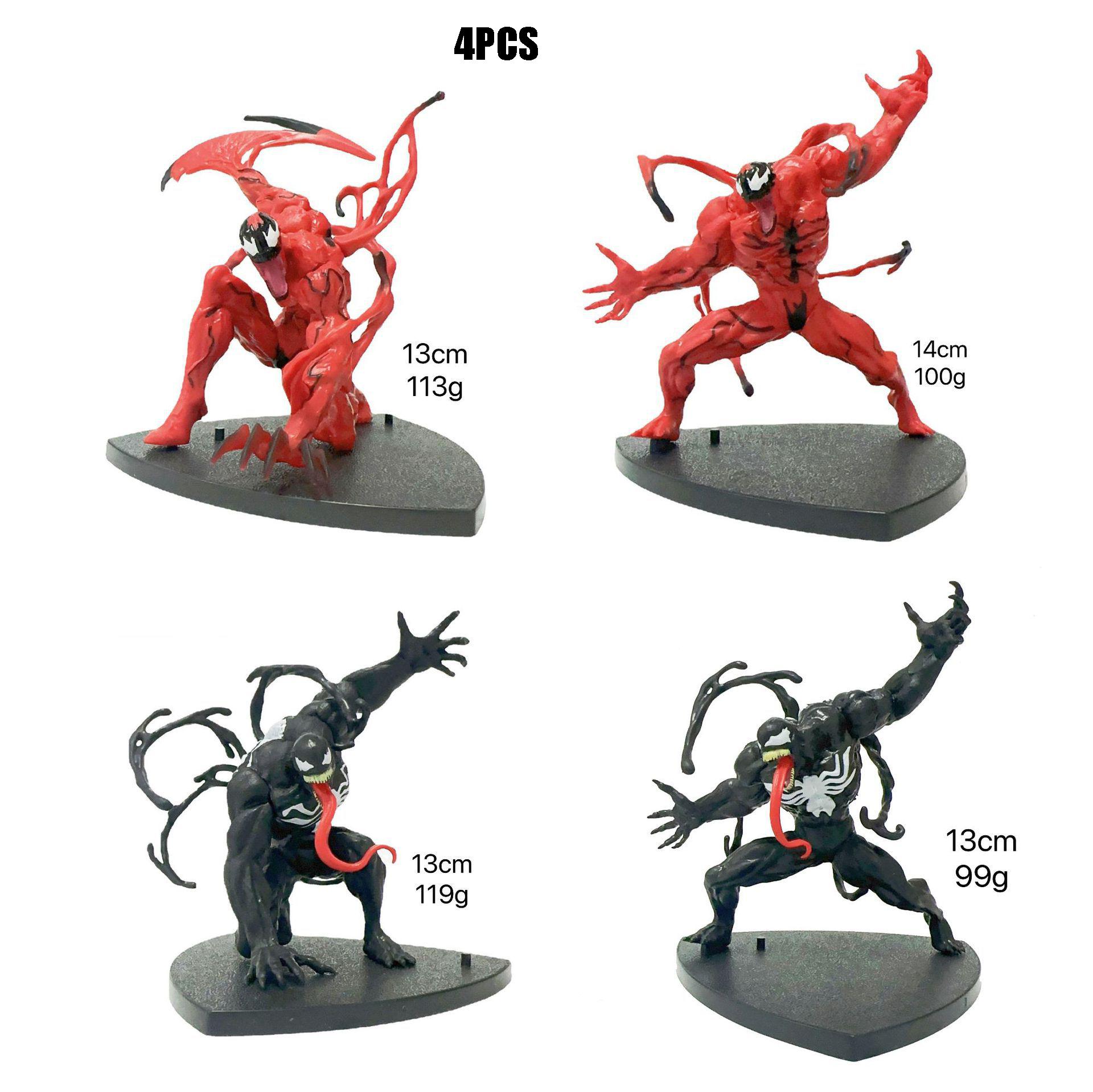 

Venom anime figurine, lifelike action figure, doll, gift for Spider-Man model, collectible accessory 14cm