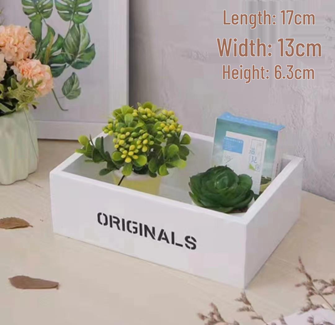 Набор из 10 белых подставок для десертов: Настольное украшение из дерева и акрила