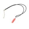 Hand-Wound Natural Stone Crystal Hexagonal Column Pendant Necklace N538 Geometric Beauty