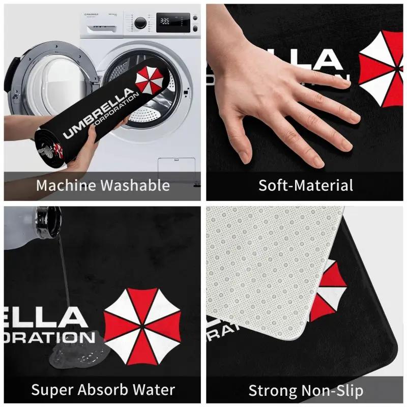 Umbrella Corporations Doormat Non-Slip Bath Kitchen Mat Garden Garage Floor Door Entrance Carpet Rug
