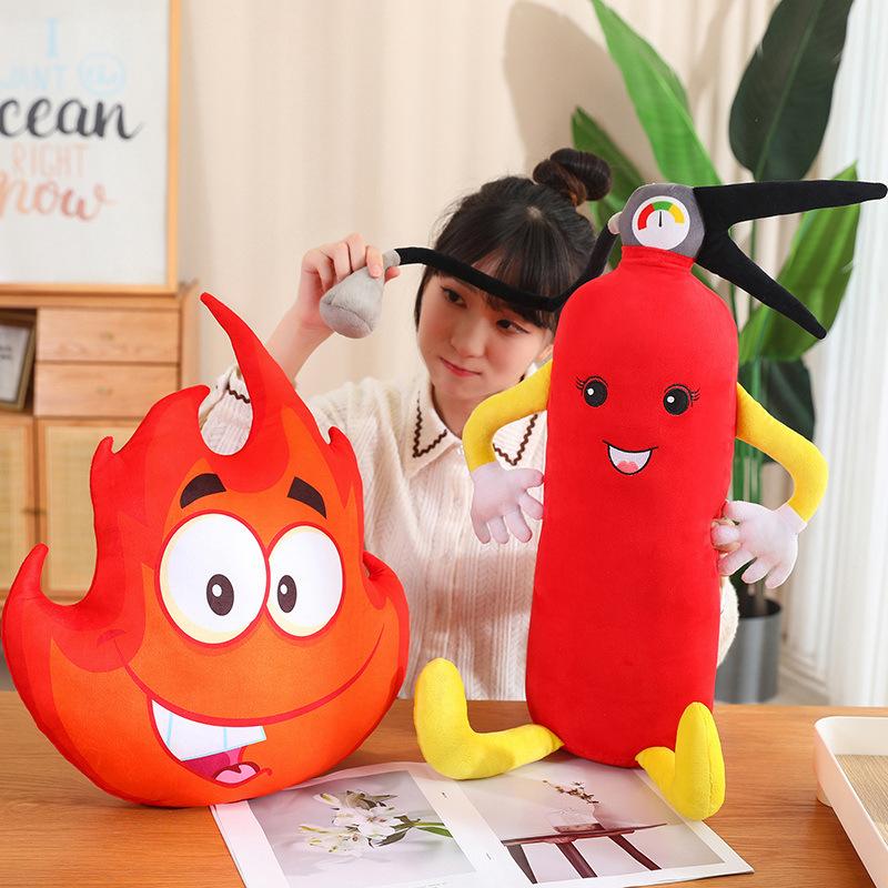 Seria Strażacka Pluszowe Zabawki, Lalki, Poduszki, Wozy Strażackie, Gaśnice, Jednostki Kreatywne, Nagrody za Działalność Promocyjną Straży Pożarnej