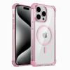 Shockproof Armor Transparent Case For iPhone 17 16 15 14 13 12 Pro Max Plus 15Pro IPhone15 for Magsafe Mag Safe Charge Cover