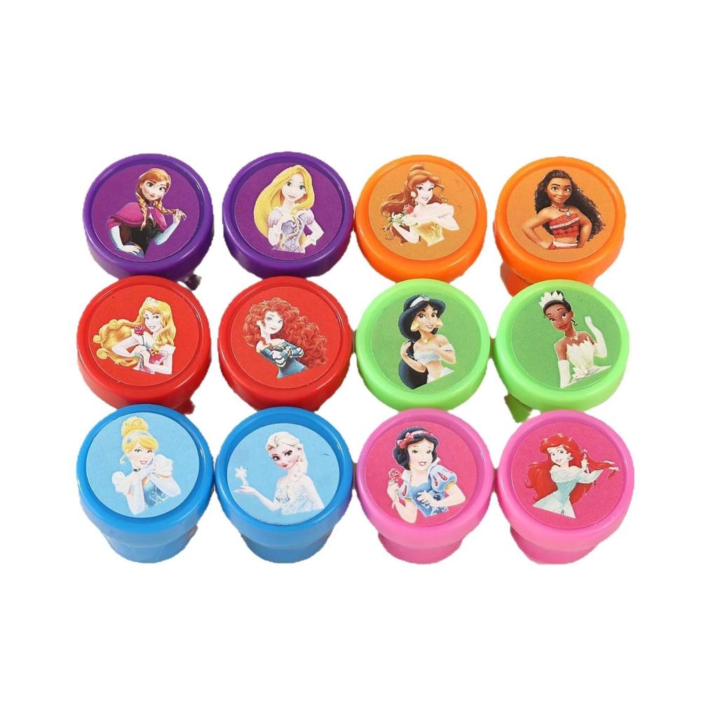 MINISO Prinzessinnen-Thema Kinderstempel Elsa Kinderstempel Geburtstagsgäste Geschenke Partygeschenke Kinder Mädchen Geburtstagsgeschenke