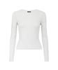 RANDOMOFF Slip Sheer Wave Longsleeve [White]
