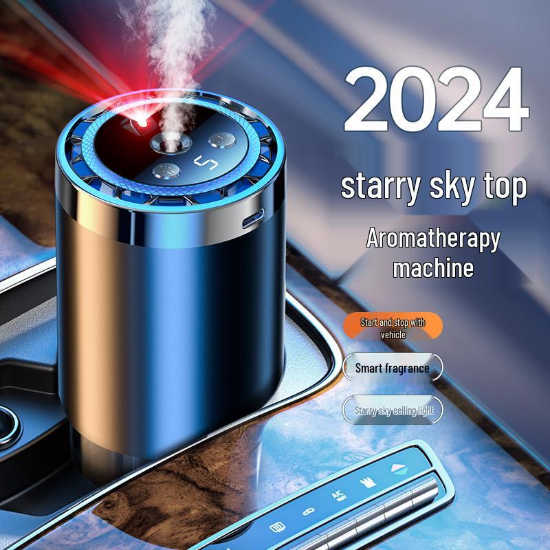Smart Car Aroma Diffuser: Automatic Car Perfume & Humidifier Ornament