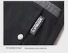 Qiuchao Men's Four-Way Stretch Casual Pants - Comfortable, Breathable, Anti-Wrinkle, and Straight Fit with Four Pockets.