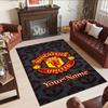 Manchester Customizable Name Floor Rug Office Rug Design for Hallway Decorate room Dining Room Kitchen Anti-slip Rug Office home decor