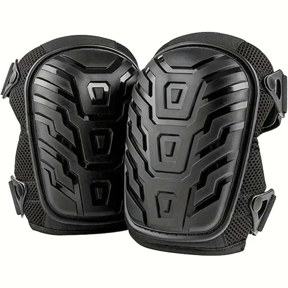 Heavy Duty Foam TPE Knee Pad Plastic Shell Black Red Yellow Kneepads DIY Work Foam Padding Gardening Flooring