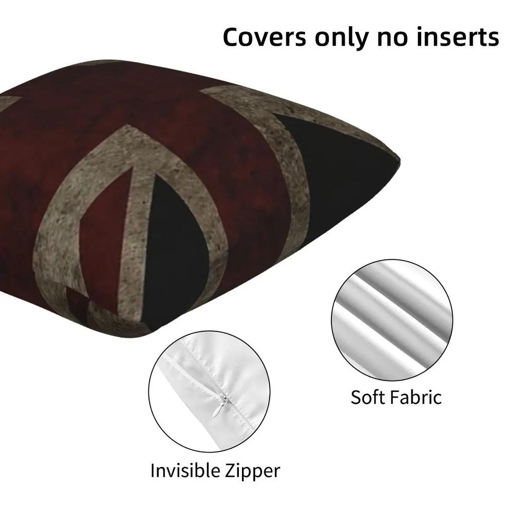 British Flag 2 Pcs Square Pillowcase Pillow Cover Cushion Zip Decorative Comfort Throw Pillow For Home Sofa