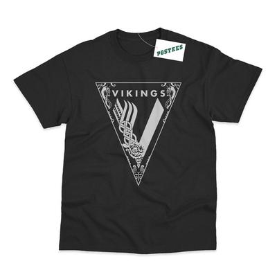 Vikings Direct To Garment Printed T-Shirt