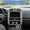 Automotive Interior Trim Panel Dash Radio Kit for Isuzu D-Max MU-7 2001-2005, Car Central Head Unit Mounting Adapter Console Navigation Screen