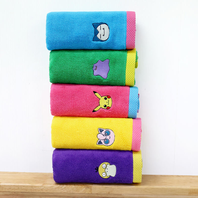 Pokemon washcloth set 5 pieces Pokemon) Washcloth Set 5P