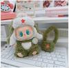 First, Second, and Third Generation Labubu Doll Clothes: 17cm Plush Onesie for 10cm Labubu Dolls, Cute Cartoon Design