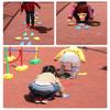 4 Stück Hand Fuß Sport Spielzeug Sensorisches Spiel Pädagogisches Spielzeug für Kinder Outdoor Indoor Krabbeln Springen Aktivität Kindergarten Pro
