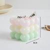 DIY Gradient Love Rubik's Cube Aromatherapy Candle Creative Aromatherapy Wedding Gift Ins Style Candle Ornament