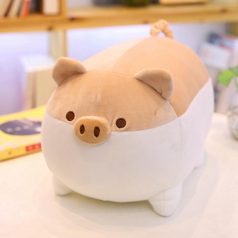 40/50cm Cute Shiba Inu Dog Cat Pig Plush Toy Stuffed Soft Kawaii Animal Pillow Lovely Gift