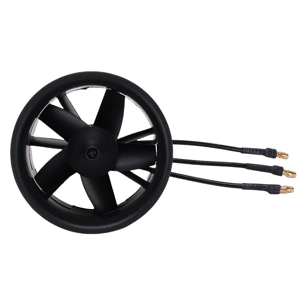 Violent Turbine Fan 64mm 3200KV Brushless Motor 5 Vane Fan with Control Board for Computer Cooling and Modification Use
