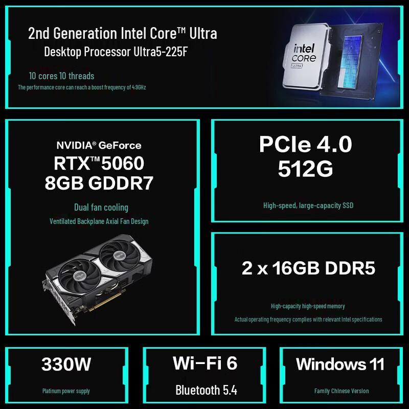 ASUS TUF Gaming 6X Desktop PC (CN version)