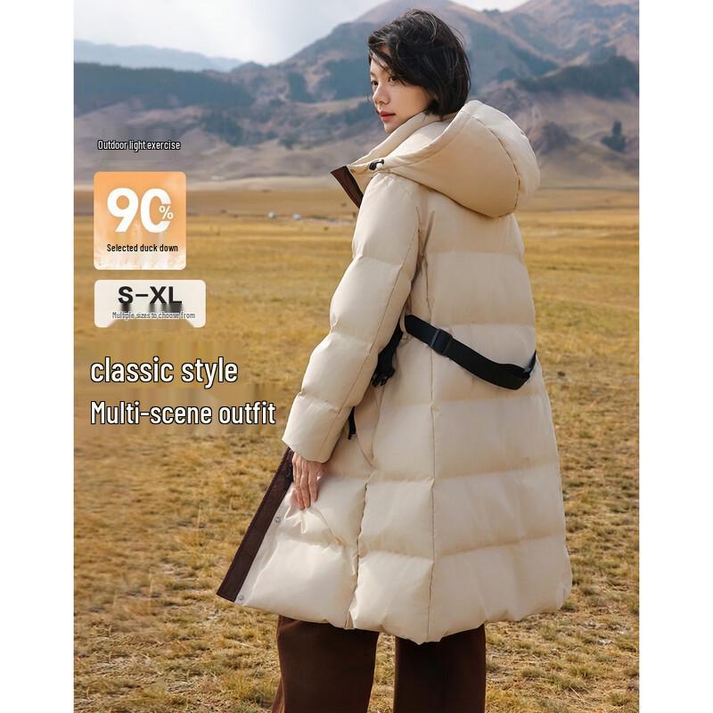 

Demana Women s Wilderness Nordic Cotton Hooded Down Jacket S