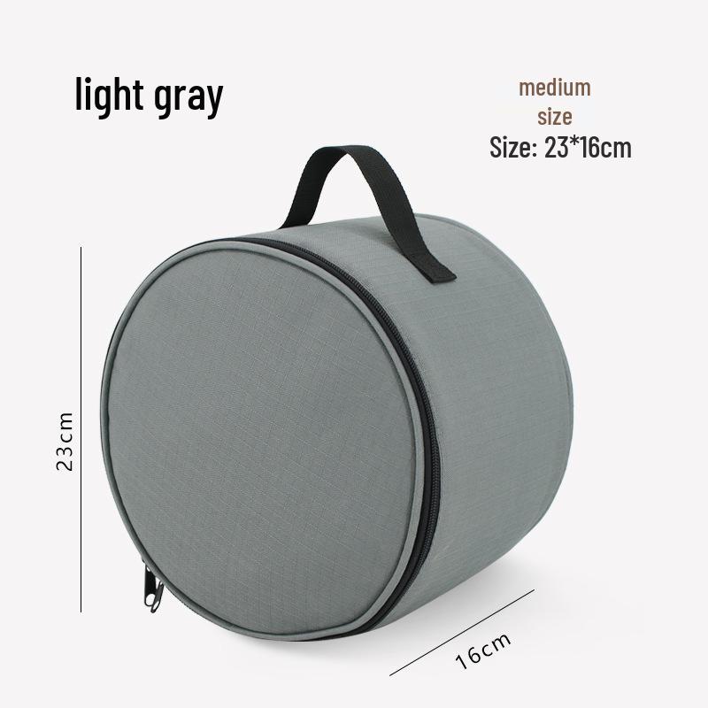 Portable Camping Cookware Set with Tableware Storage Bag
