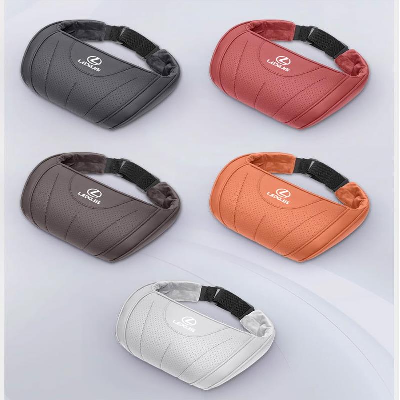Car Headrest Neck Pillow Auto Seat Cushion Waist Pillow Set For Lexus FSPORT LBX NX RX 350h 450h ES UX 300e GS GX IS LS LX CT