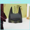 Maschera per Gatto Cartone Animato di Batman con Artigianato in Plastica Fai da Te per Halloween e Festa di Metà Autunno