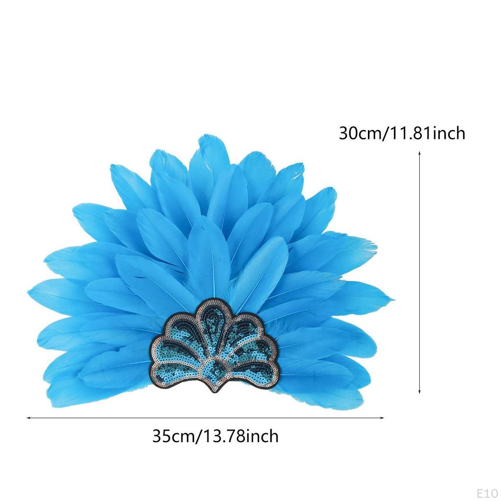 Opaska z piór na imprezy kostiumowe