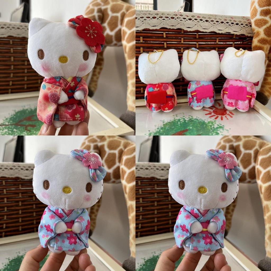 Sanrio Hello Kitty Kimono Plush Toy With Standing Design For Kids And Collectors