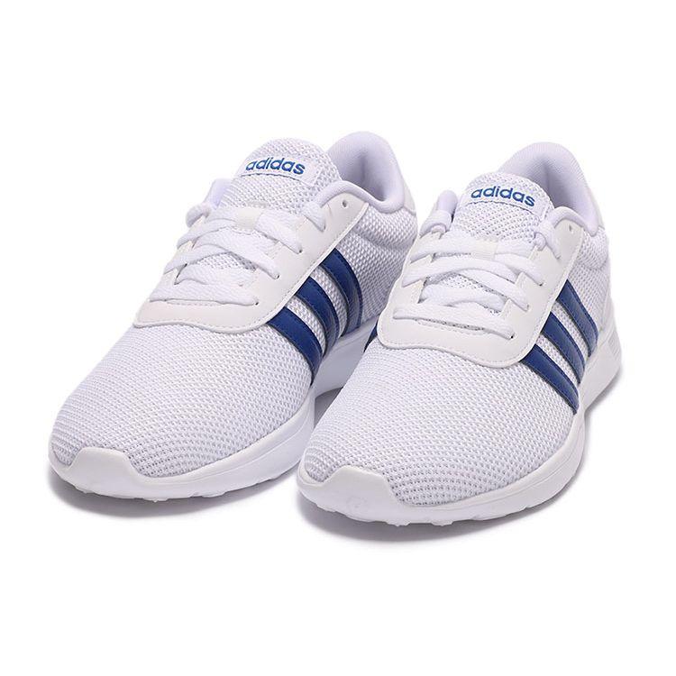 Adidas Neo Lite Racer 2.0 Mesh Fabric Synthetic Leather Casual Versatile Shock Absorbing Non-Slip Wear-Resistant Low-Top Lifestyle Sneakers FZ1293