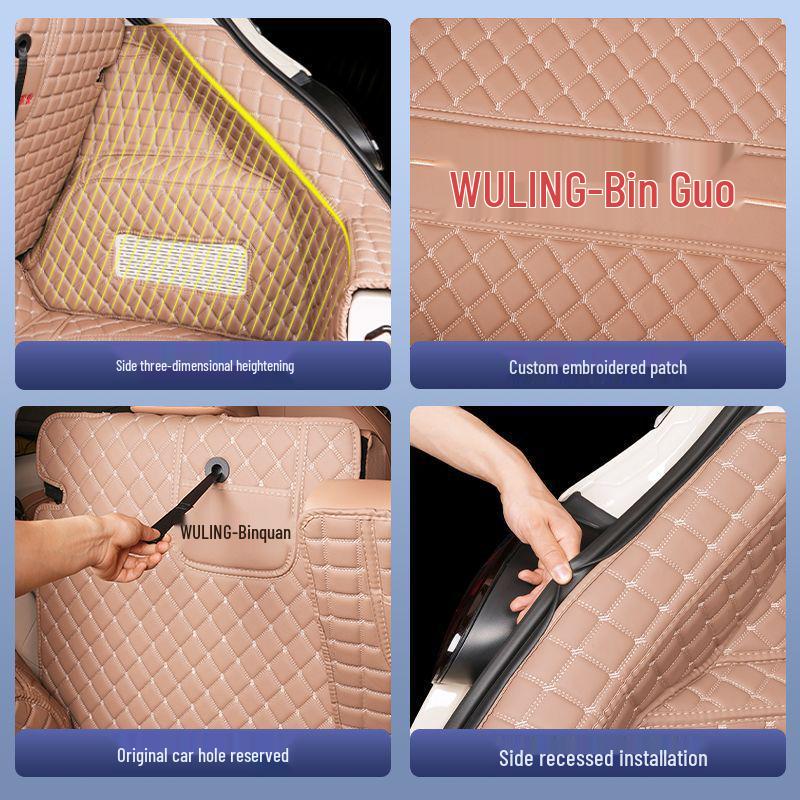 Compatible Wuling Bingo PLUS Interior Trunk Mat - Light Enjoyment Series