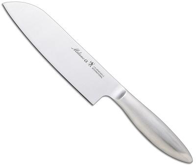 Coltello Santoku Henckels da 180 mm, realizzato in acciaio inossidabile, lavabile in lavastoviglie, prodotto nella prefettura di Seki Gifu, città giapponese "Milano Giappone", [Prodotto autorizzato]