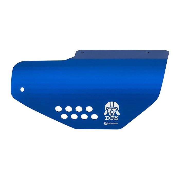 REVOLUTION Muffler Guard Honda Dax 125/DAX125 MUFFLER GUARD COVER for Honda ST125 Muffler Protector (Blue)