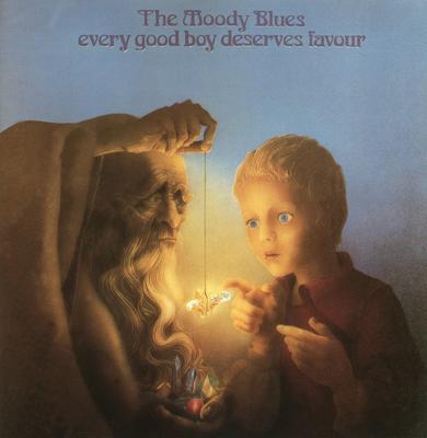 CD MOODY BLUES - Every Good Boy Deserves Favour  8447722 Threshold 1997 VK & Europa ObiRock Gebruikt