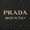 Prada Women's Folding Wallet 1MV204 QHH 002 Black [Parallel Import]