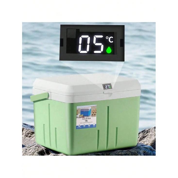 5L/8L/13L Camping Cooler - Hard Ice Retention Cooler Lunch Box - Portable Small Insulated Cooler, Outdoor, Camping, Leisure