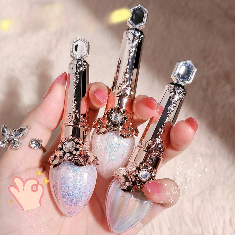 Υγρή Σκιά Ματιών Διαμαντένια Παγιέτα Περλέ Μεταξένια Σκιά Ματιών Λάμψης Ρετρό Υψηλής Έντασης