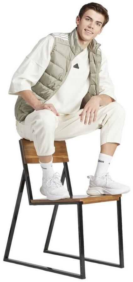 Winter Jacket Adidas Ess 3s Down V Jacket Grey