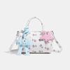 Female Celebrity's Sweet Bow Boston Bag Summer New Mini Handbag Shoulder Crossbody Bag Small Bag